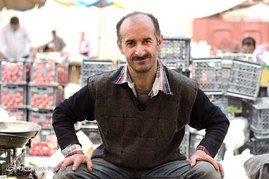 کسبه بازار سنتی شهر فومن
