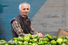 کسبه بازار سنتی شهر فومن
