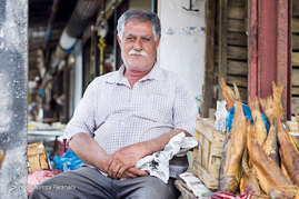 کسبه بازار سنتی شهر فومن
