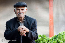 کسبه بازار سنتی شهر فومن
