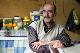 کسبه بازار سنتی شهر فومن
