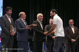 جشن صعود تیم ملی والیبال به المپیک