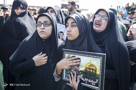 تشییع شهید مدافع حرم ، عباس دانشگر