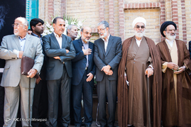 مراسم تشییع پیکر حمید سبزواری
