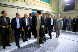 دیدار مسئولان نظام با رهبر معظم انقلاب
