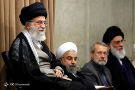 دیدار مسئولان نظام با رهبر معظم انقلاب
