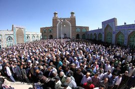 مراسم تشییع حمید سبزواری در شهرستان سبزوار	
