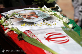 مراسم تشییع حمید سبزواری در شهرستان سبزوار	
