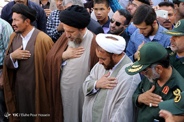 تشییع شهید مدافع حرم در شیراز	
