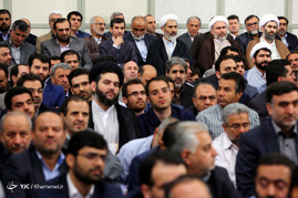 دیدار جمعی از اساتید دانشگاه‌ها با رهبر معظم انقلاب