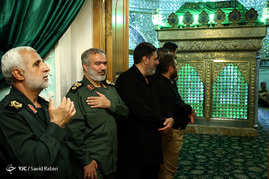 مراسم چهلمین روز شهادت سردار محمد ناظری