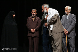 مراسم بزرگداشت حمید سبزواری در حوزه هنری 