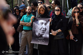 مراسم تشییع پیکر زنده یاد مصطفی کمال پورتراب