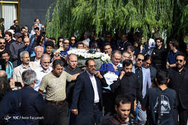 مراسم تشییع پیکر زنده یاد مصطفی کمال پورتراب
