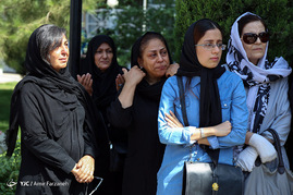 مراسم تشییع پیکر زنده یاد مصطفی کمال پورتراب
