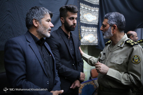 مراسم بزرگداشت شهدای تروریستی اهواز