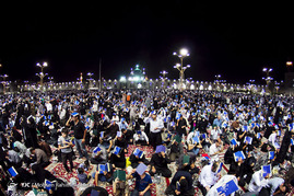 مراسم احیای شب نوزدهم ماه مبارک رمضان در حرم رضوی
