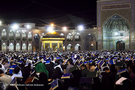مراسم احیای شب نوزدهم ماه مبارک رمضان در حرم رضوی
