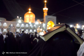 مراسم احیای شب نوزدهم ماه مبارک رمضان در حرم رضوی
