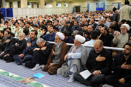 مراسم سوگواری مولای متقیان امام علی(ع) در حضور رهبر معظم انقلاب	
