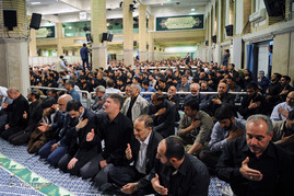 مراسم سوگواری مولای متقیان امام علی(ع) در حضور رهبر معظم انقلاب	
