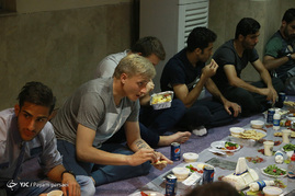 مراسم افطاری برانکو ایوانکویچ‎
