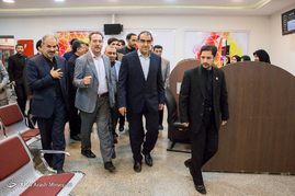 بازدید وزرای بهداشت و کار از اداره کل انتقال خون استان تهران
