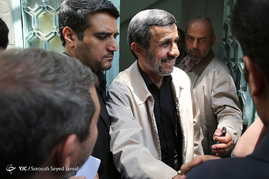 سخنرانی احمدی نژاد در مسجد نارمک
