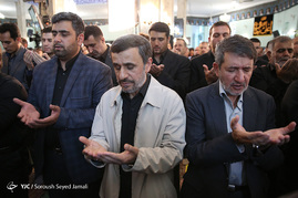 سخنرانی احمدی نژاد در مسجد نارمک
