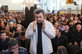 سخنرانی احمدی نژاد در مسجد نارمک
