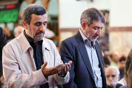 سخنرانی احمدی نژاد در مسجد نارمک
