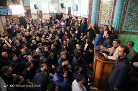 سخنرانی احمدی نژاد در مسجد نارمک
