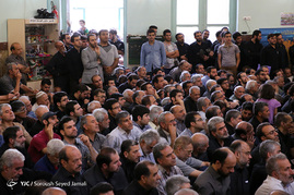 سخنرانی احمدی نژاد در مسجد نارمک
