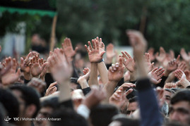 دسته عزاداری آیت الله صافی گلپایگانی در سالروز شهادت امام علی(ع) - مشهد‎
