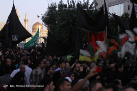 دسته عزاداری آیت الله صافی گلپایگانی در سالروز شهادت امام علی(ع) - مشهد‎
