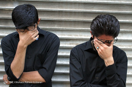 دسته عزاداری آیت الله صافی گلپایگانی در سالروز شهادت امام علی(ع) - مشهد‎

