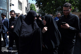 تشییع پیکر علی دادمان