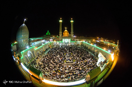 مراسم احیای شب 23 ماه رمضان درحرم حضرت عبدالعظیم حسنی
