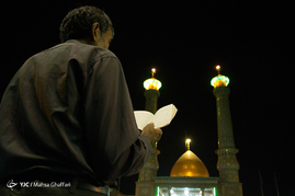 مراسم احیای شب 23 ماه رمضان درحرم حضرت عبدالعظیم حسنی