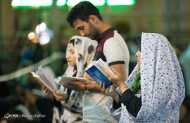 مراسم احیای شب 23 ماه رمضان درحرم حضرت عبدالعظیم حسنی