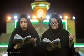 مراسم احیای شب 23 ماه رمضان درحرم حضرت عبدالعظیم حسنی