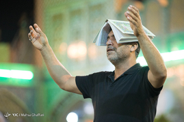 مراسم احیای شب 23 ماه رمضان درحرم حضرت عبدالعظیم حسنی