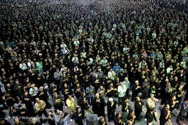 مراسم احیای شب بیست وسوم ماه رمضان در مسجد جمکران
