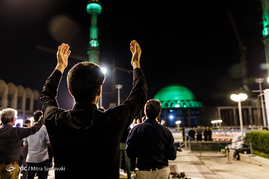 مراسم احیای شب بیست سوم ماه رمضان در مصلی تهران
