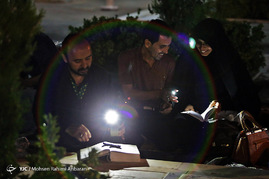 مراسم احیای شب بیست و سوم ماه رمضان درجوار مزار شهدای دفاع مقدس دربهشت رضا(ع) - مشهد
