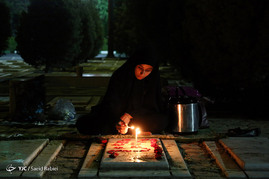 مراسم احیای شب بیست و سوم ماه رمضان در گلزار شهدای بهشت زهرا (س)