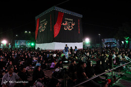 مراسم احیای شب بیست و سوم ماه رمضان در گلزار شهدای بهشت زهرا (س)