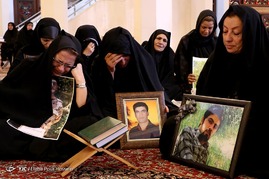 بزرگداشت سربازان جان باخته ارتش در حادثه تصادف اتوبوس - شیراز
