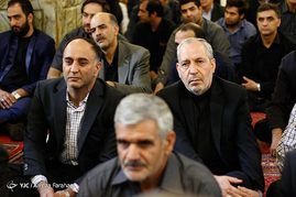 علی اصغر فانی وزیر آموزش و پرورش دولت یازدهم در مراسم ختم مرحوم علی دادمان