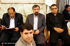 محسن رضایی دبیر مجمع تشخیص مصلحت نظام در مراسم ختم مرحوم علی دادمان